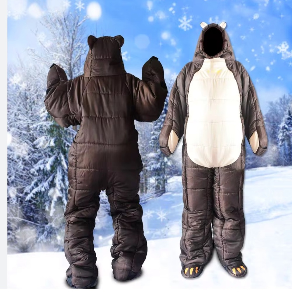Wearable full body sleeping bag -   MEDIUM